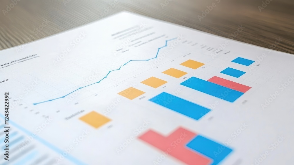 Close-up of an executive financial report with cash flow analysis and cost-cutting strategies. Close-up of an executive financial report with cash flow analysis and cost-cutting strategies.