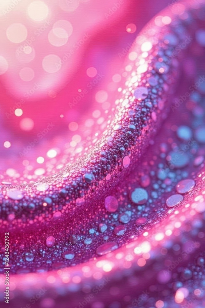 Shimmering pink abstract texture, iridescent glow, vibrant, illustration Shimmering pink abstract texture, iridescent glow, vibrant, illustration