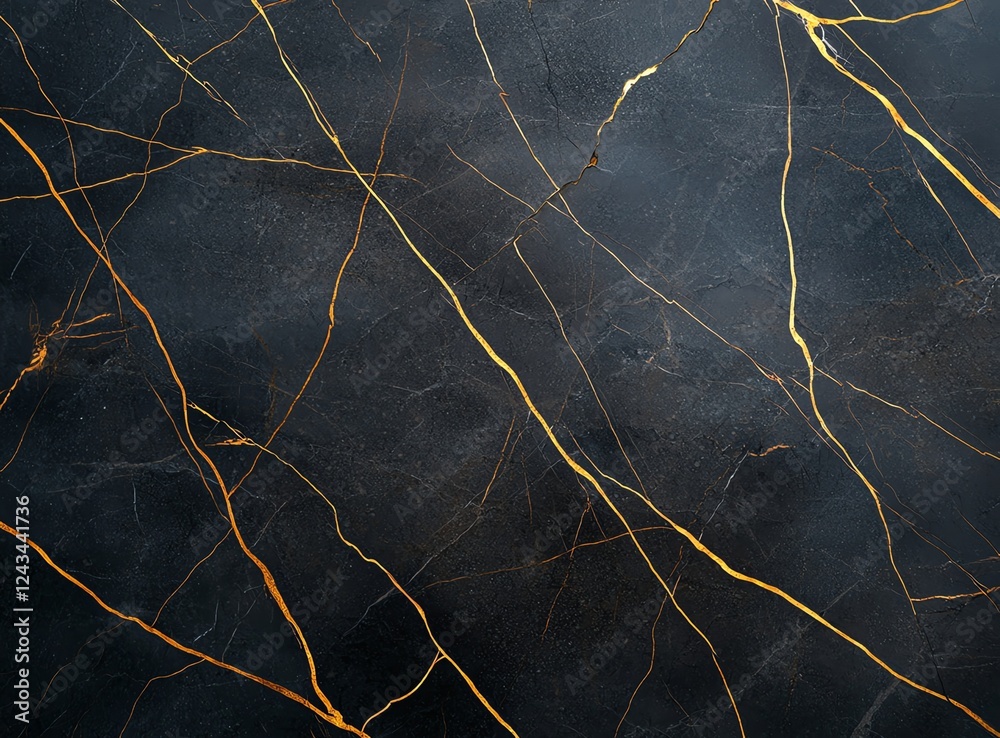 Elegant black marble surface with striking gold veins. Perfect for backgrounds, interior design projects, or luxury branding. Its rich texture adds sophistication to any visual. Elegant black marble surface with striking gold veins. Perfect for backgrounds, interior design projects, or luxury branding. Its rich texture adds sophistication to any visual.