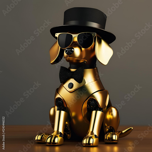 3d render of a robot