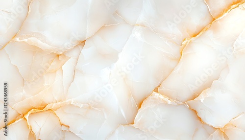 A stunning close-up of an elegant white and orange marble texture, showcasing a seamless blend of colors and natural patterns for artistic and design purposes.