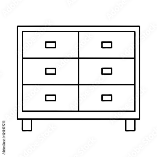 cabinet with drawers