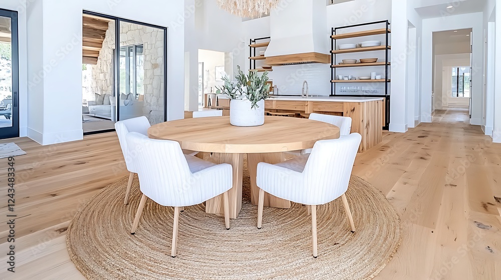 Fototapeta premium Modern dining room design