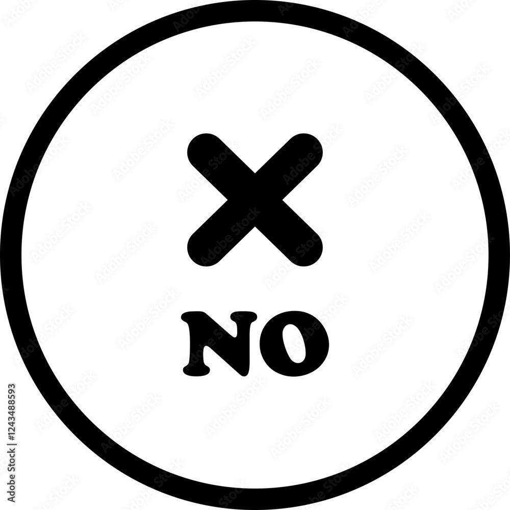Obraz premium Sharp red checkmark icon on isolated transparent background black vector symbol for wrong choices. Modern flat and line design symbol cross sign. No letter negative mark, bad icon web app.