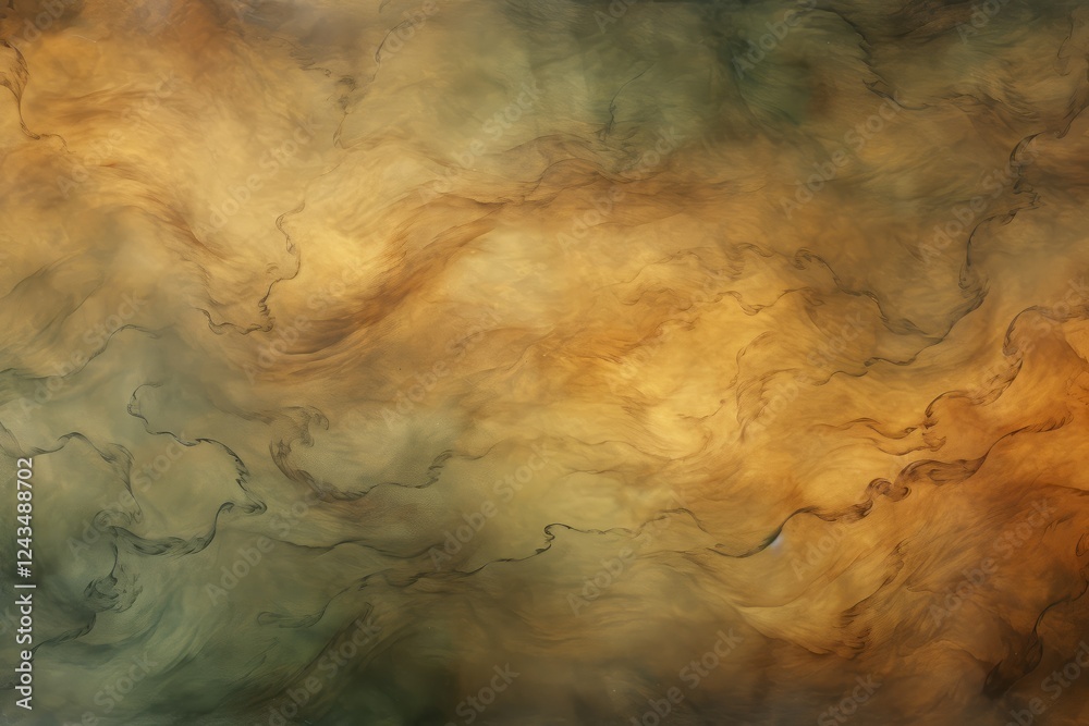 Swirls of earth tones creating a dreamlike abstract landscape. Generative AI Swirls of earth tones creating a dreamlike abstract landscape. Generative AI