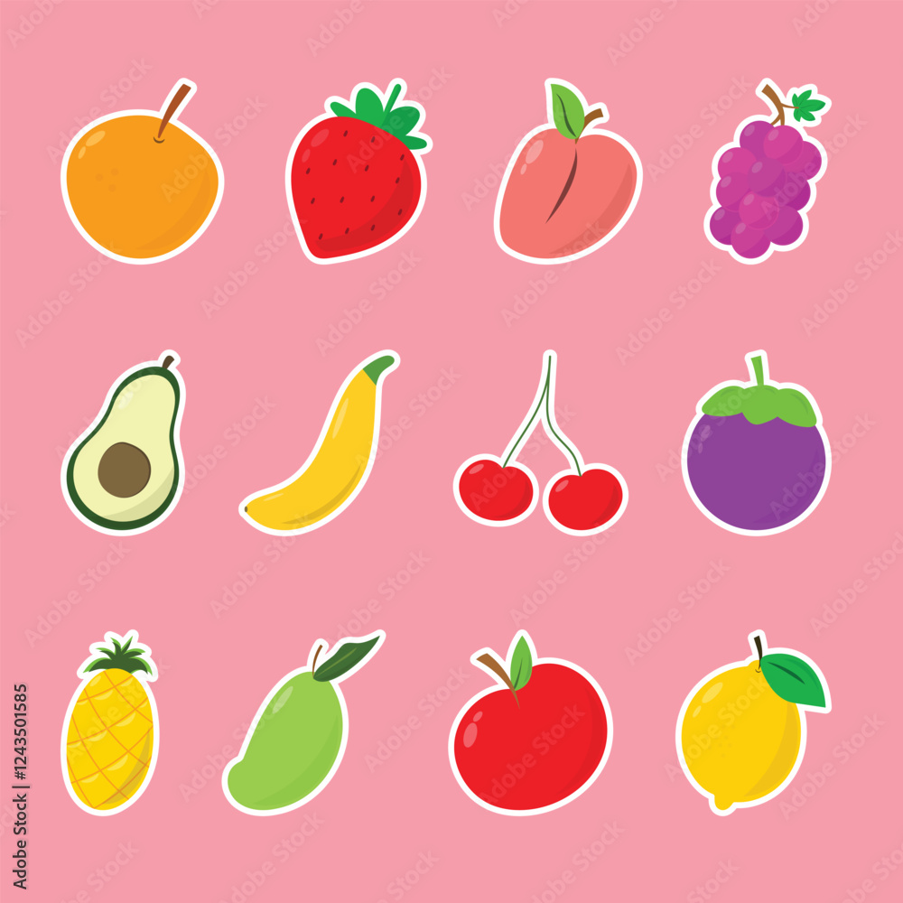 Fruit Stickers Fruit Stickers
