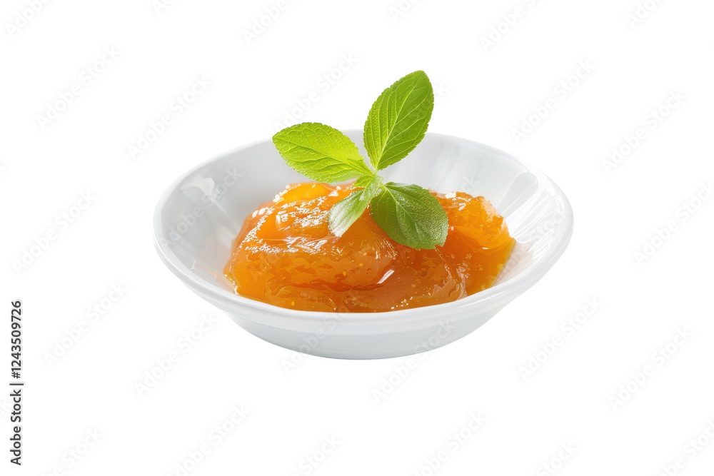 Cuban Guava and Mango Jam Delight on transparent background Cuban Guava and Mango Jam Delight on transparent background