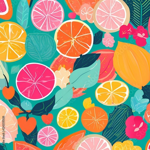 Abstract colorful wallpaper and design