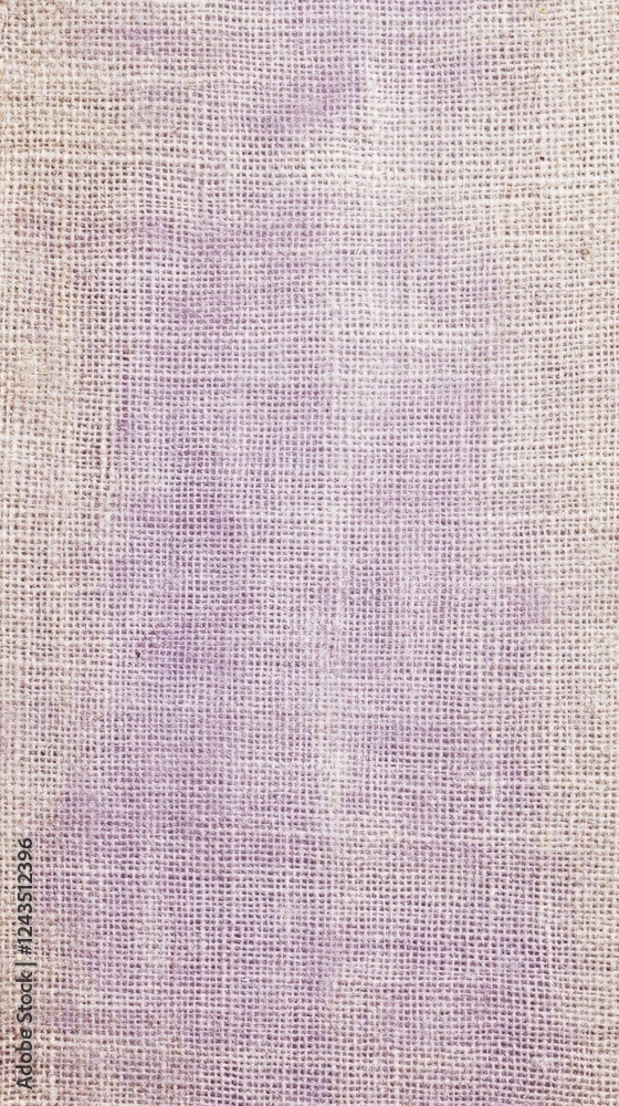 Fototapeta premium Burlap texture featuring soft pastel hues ideal for crafting, styling, or interior design projects in a serene environment