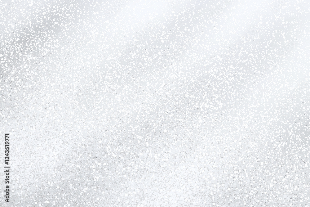 Obraz premium shimmering silver background with soft, sparkling texture creates serene and elegant atmosphere. This versatile backdrop is perfect for various design projects