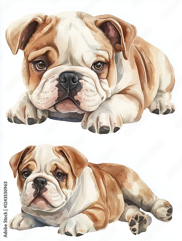 Obraz premium Bulldog