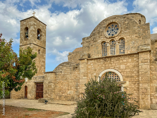 Canvas Print Tower in the former monastery of St