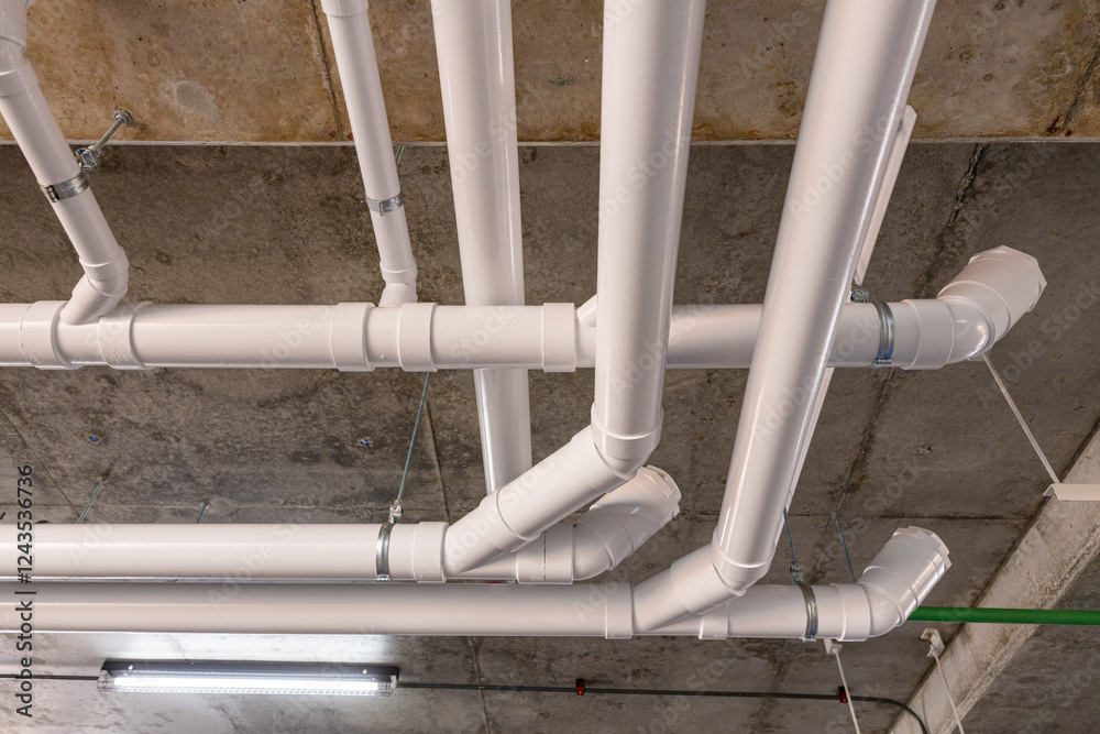 Installing sanitary systems under the ceiling Installing sanitary systems under the ceiling