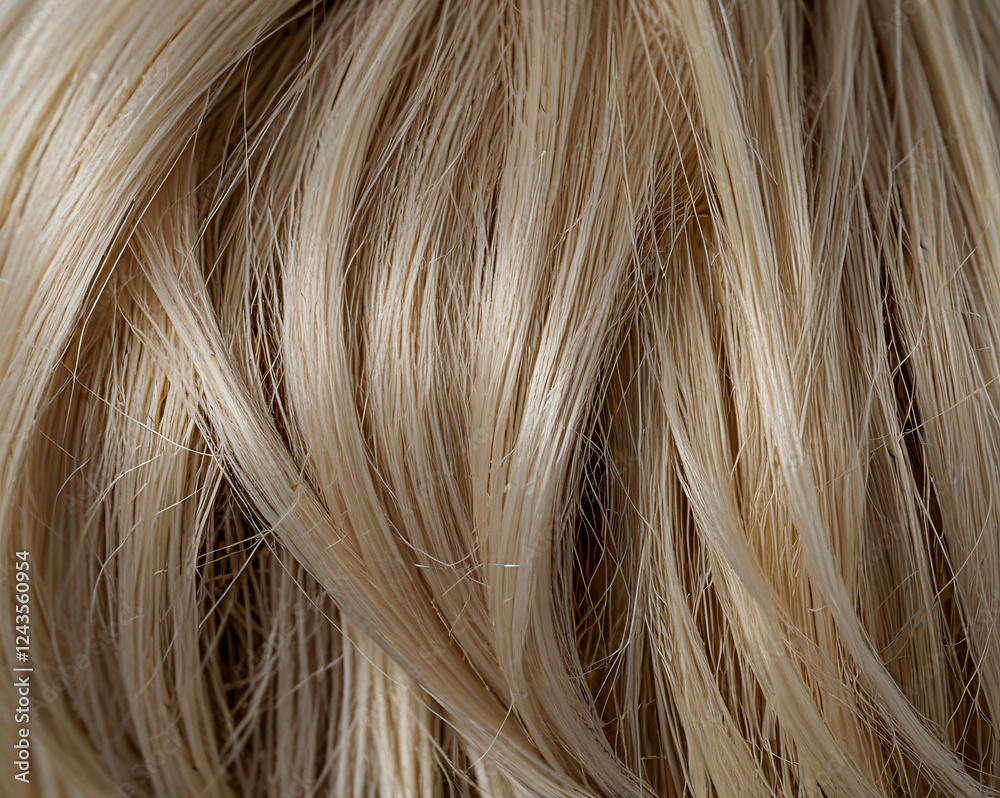 Fototapeta premium Sand grains in bold, vibrant colors, Hair color shades