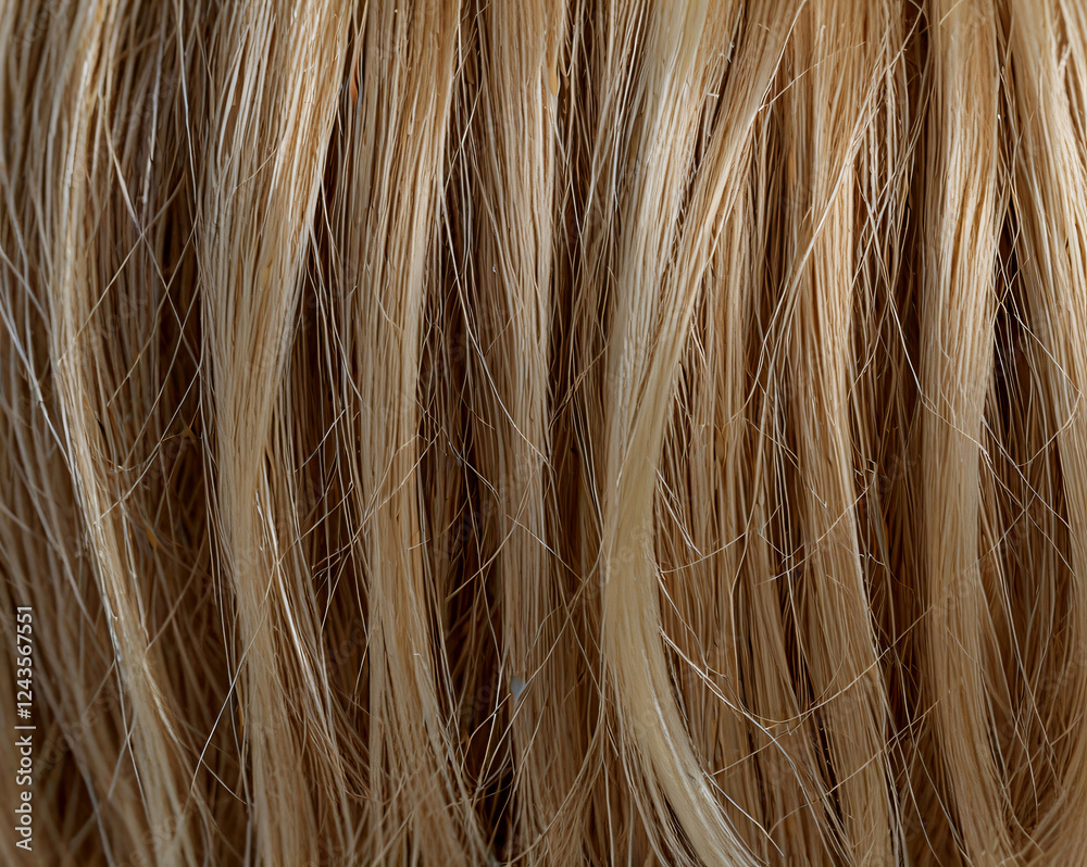 Fototapeta premium Sand grains in bold, vibrant colors, Hair color shades