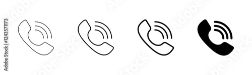 Call icon vector isolated on white background. Phone icon vector. mobile phone. telephone icon