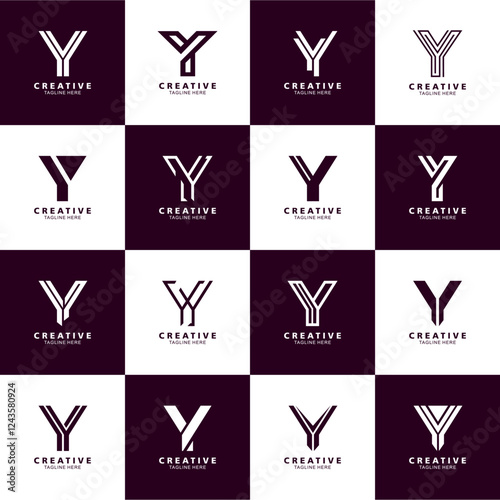letter y logo vector design