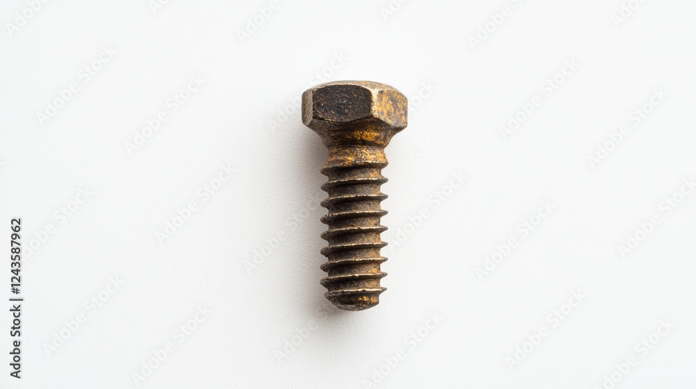Rusty bolt inspection workshop product photography industrial space close-up mechanical engineering Rusty bolt inspection workshop product photography industrial space close-up mechanical engineering