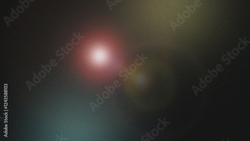 Abstract Cosmic Glow and Light Effects Gradient Blur Background