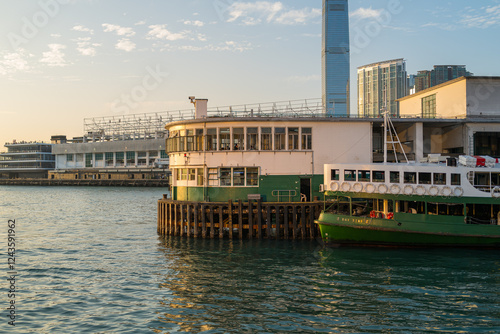 Canvas Print Starferry terminal HongKong