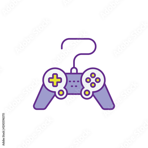 Gaming Controller icon vector stock illustration