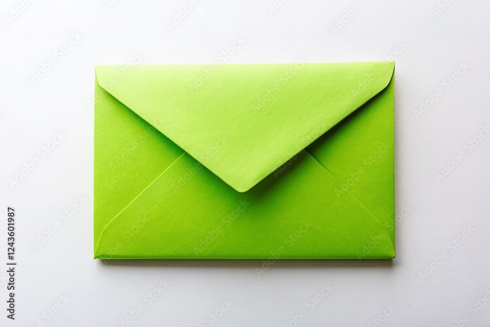 A4 Envelope Template Mockup: Portrait Photography of Blank Envelope on White Background A4 Envelope Template Mockup: Portrait Photography of Blank Envelope on White Background