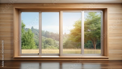 Wooden Sliding Window with Natural Light  wooden window  wooden doors  wooden window