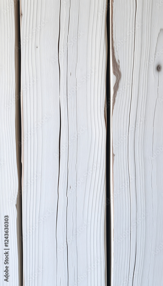 Naklejka premium white washed wood texture background, Diffused lighting. with white shades