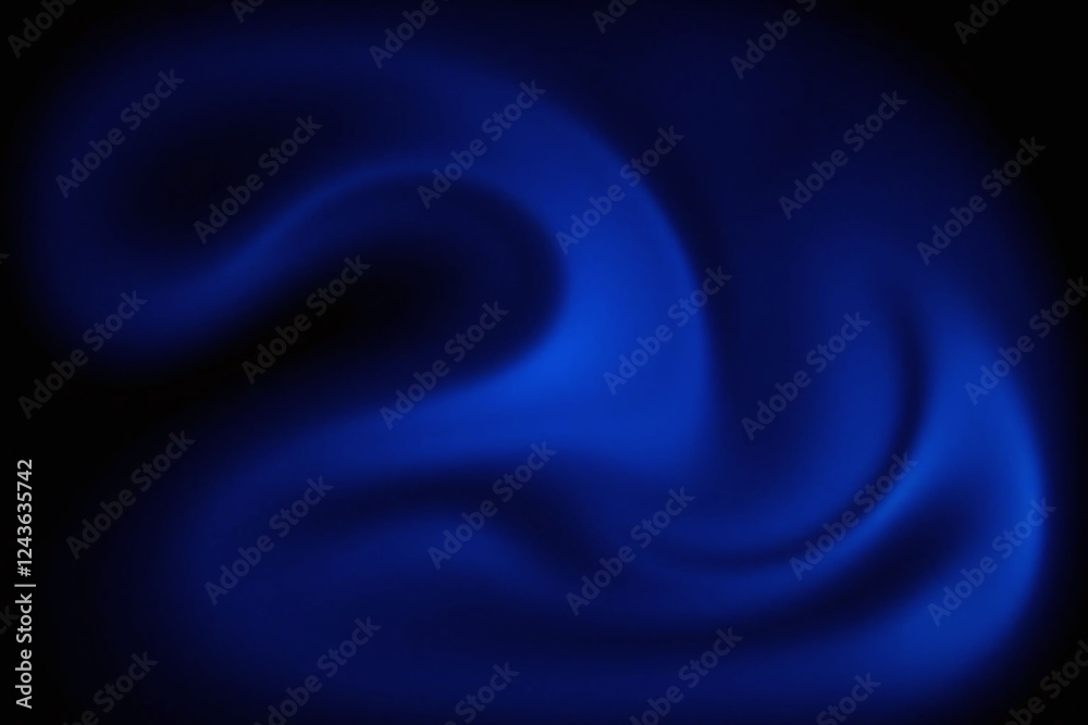 Obraz premium dynamic abstract design with blue gradient and flowing lines
