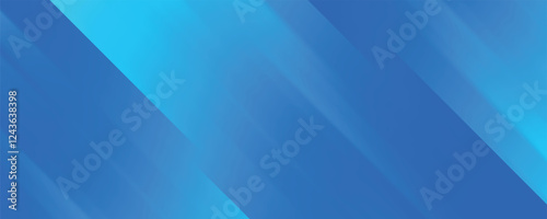 Abstract blue background with diagonal lines. Dynamic shapes composition.