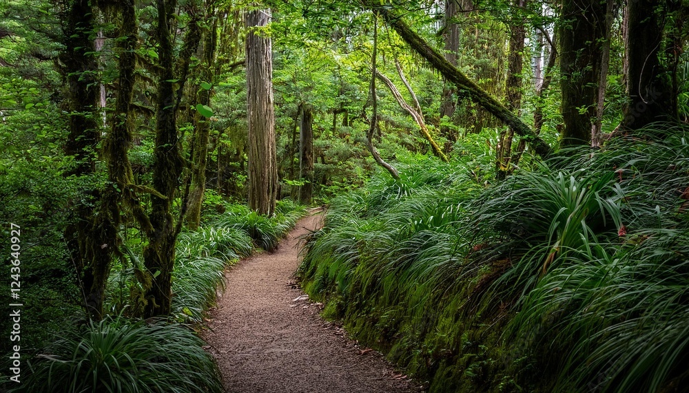 Obraz premium path in the forest