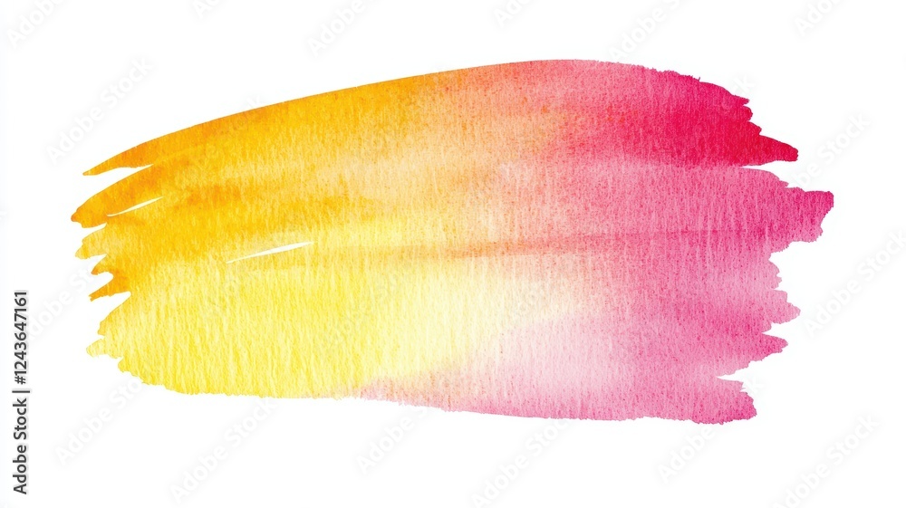 Fototapeta premium Soft Pastel Abstract Gradient Background in Pink and Yellow Tones