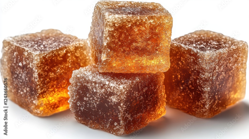 brown sugar cube isolated on transparent background brown sugar cube isolated on transparent background