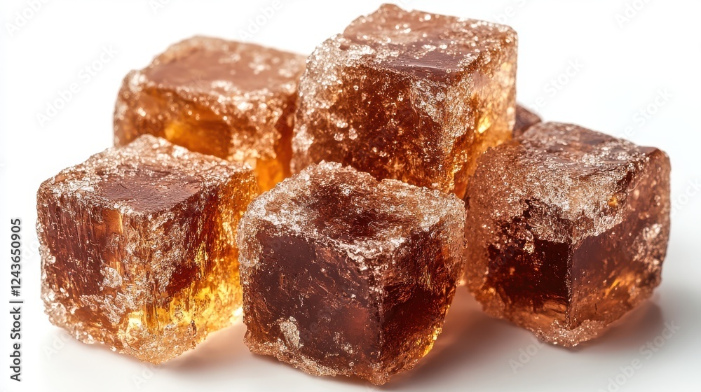 brown sugar cube isolated on transparent background brown sugar cube isolated on transparent background