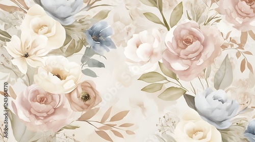 vintage roses background