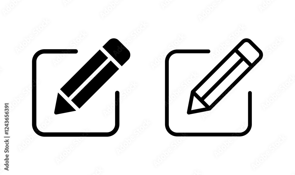 Edit icon logo design. edit document sign and symbol. edit text icon. pencil. sign up Edit icon logo design. edit document sign and symbol. edit text icon. pencil. sign up