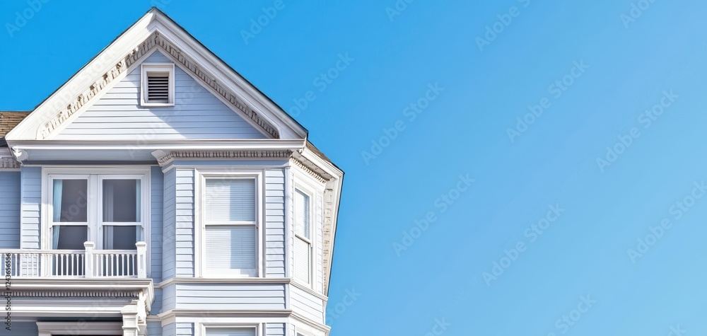 A charming white house contrasts beautifully against a clear blue sky, showcasing classic architectural details and a welcoming ambiance. A charming white house contrasts beautifully against a clear blue sky, showcasing classic architectural details and a welcoming ambiance.