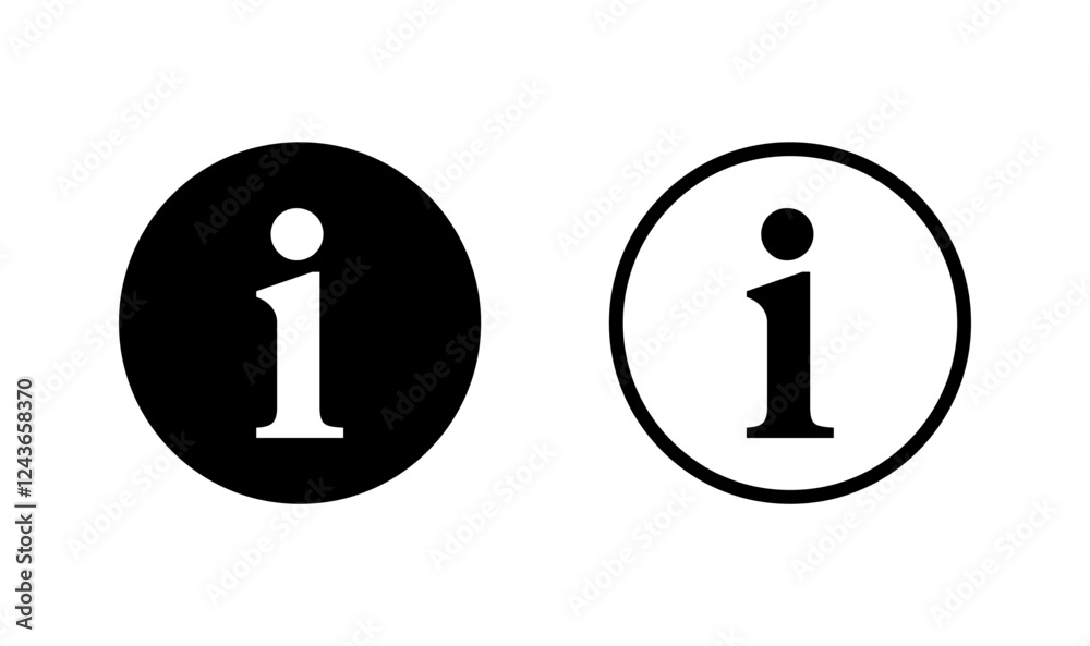 Information sign icon logo design. about us sign and symbol. question mark icon Information sign icon logo design. about us sign and symbol. question mark icon