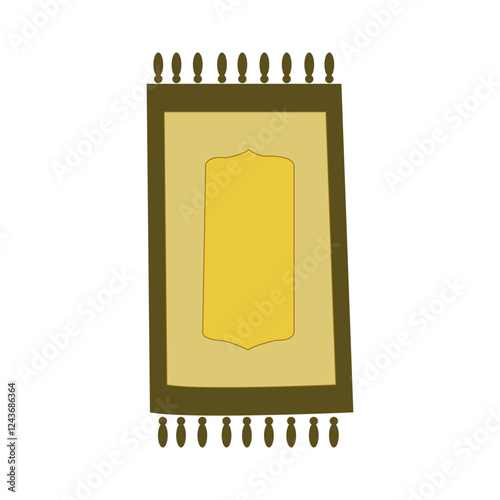 Prayer mat clipart