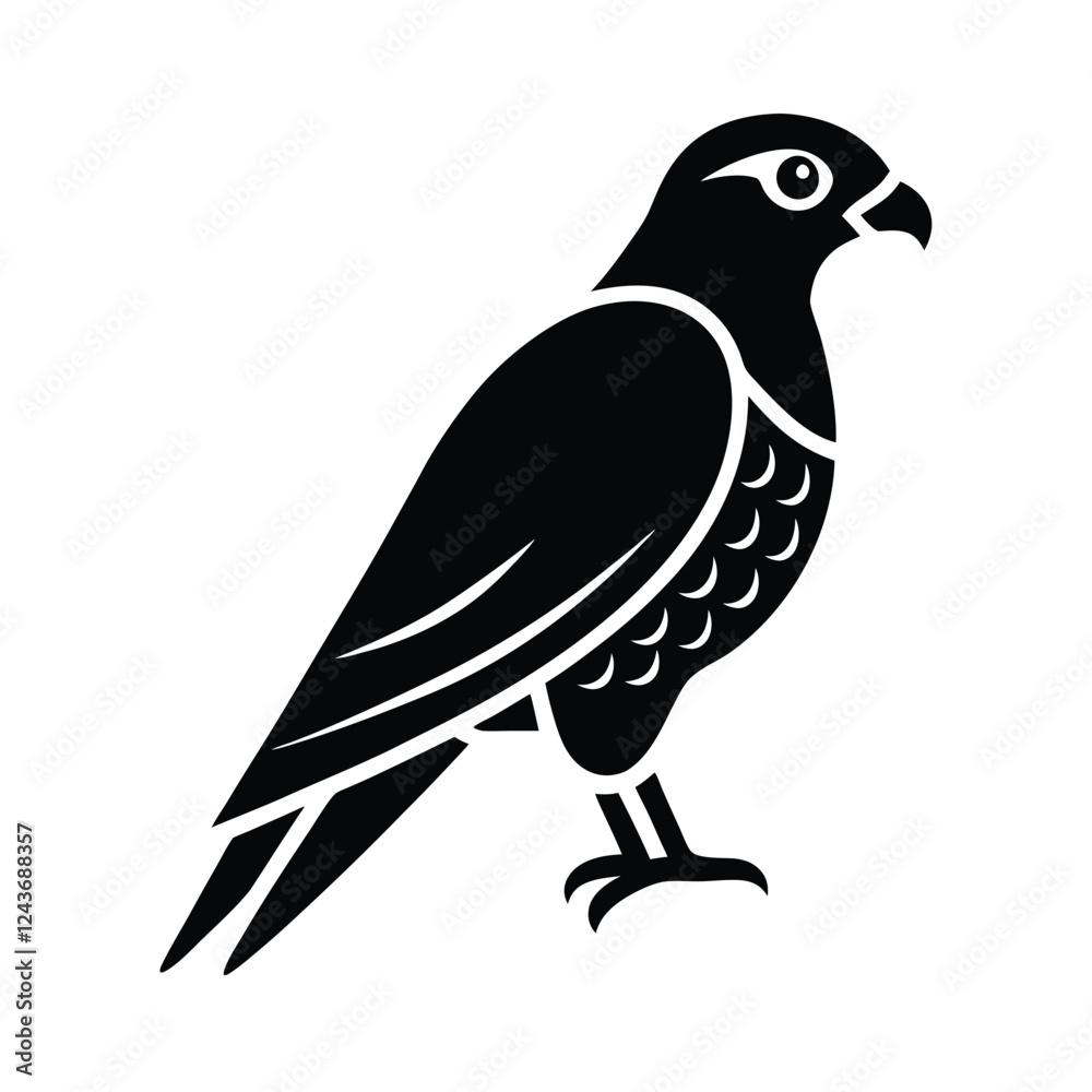 vector illustration of a bird vector illustration of a bird