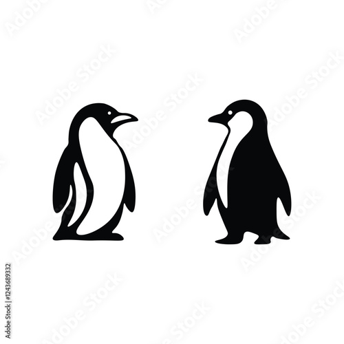 Penguin silhouette