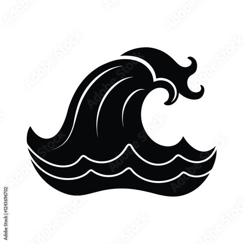 vector illustration of a mustache