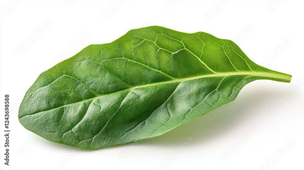Obraz premium fresh arugula leaf isolated on transparent background