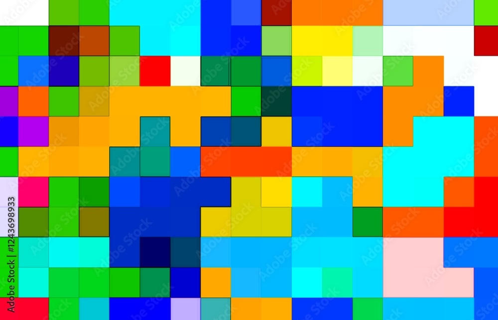 abstract colorful background with geometric square cubes abstract colorful background with geometric square cubes