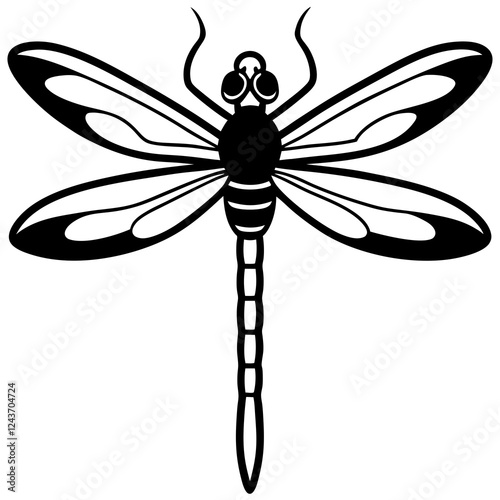 dragonfly vector illustration