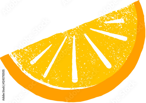 Lemon slice - Mexican decorative elements collection for Cinco de Mayo, Day of the Dead and Fiestas