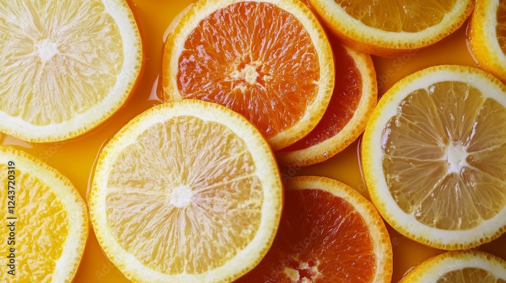 Vibrant Citrus Slices: Burst of Freshness Vibrant Citrus Slices: Burst of Freshness