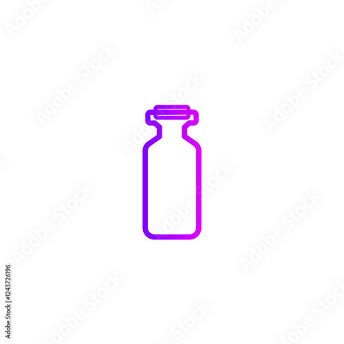reagent bottle gradient icon