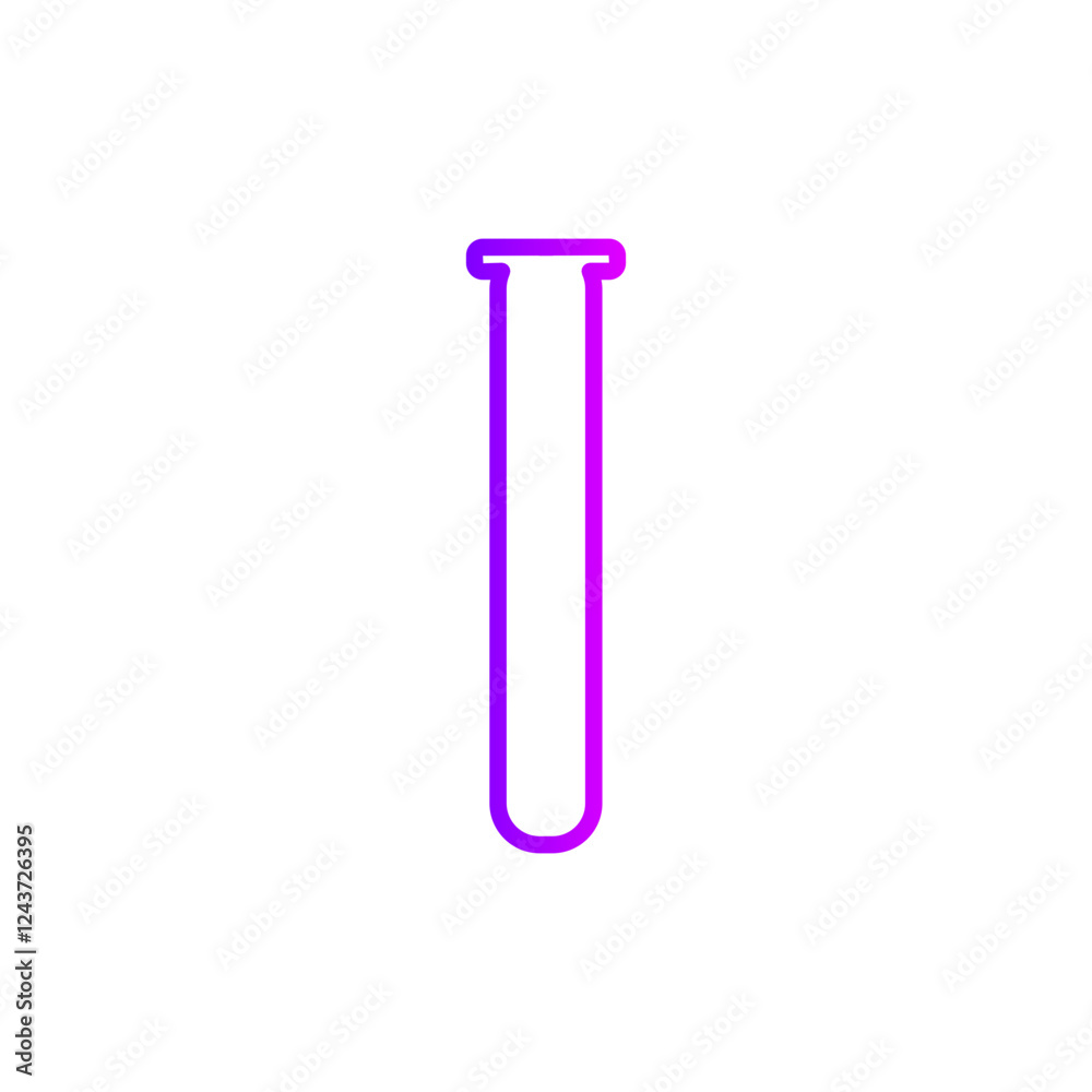 test tubes gradient icon test tubes gradient icon