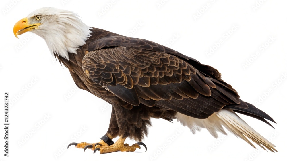 Obraz premium Animal isolated on white background